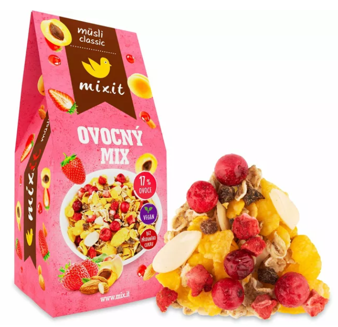 Müsli Classic - Ovocný mix 280 g Mixit